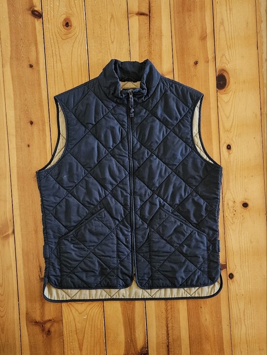 J. Crew Other - J. Crew Quilted Navy Blue Vest